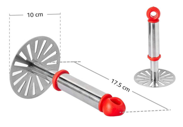 Stainless Steel Potato Masher, PauBhaji Masher - Image 5