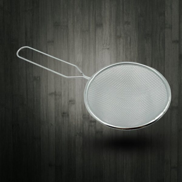 Mesh Strainer With Handle Stainless Steel Oil Strainer Ladle for Hot Pot Soup Home (1 Pc ) - Image 2