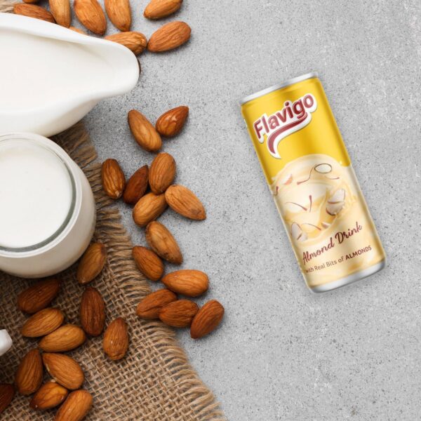 Flavigo Almond Drink Ice Cream Milkshake (200Ml) | Ice cream shakes - Image 5