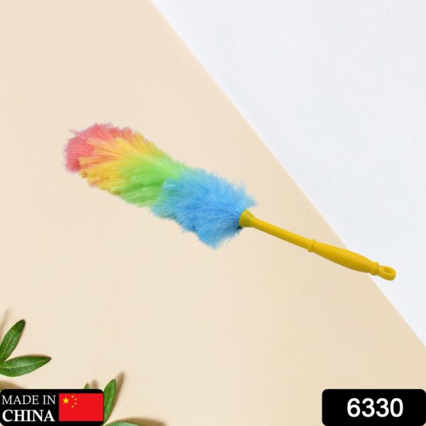 Premium Durable, Light Weight Static Multipurpose Microfiber Feather Duster for Household Office Car Dusting Cleaning (1 Pc) - Image 2