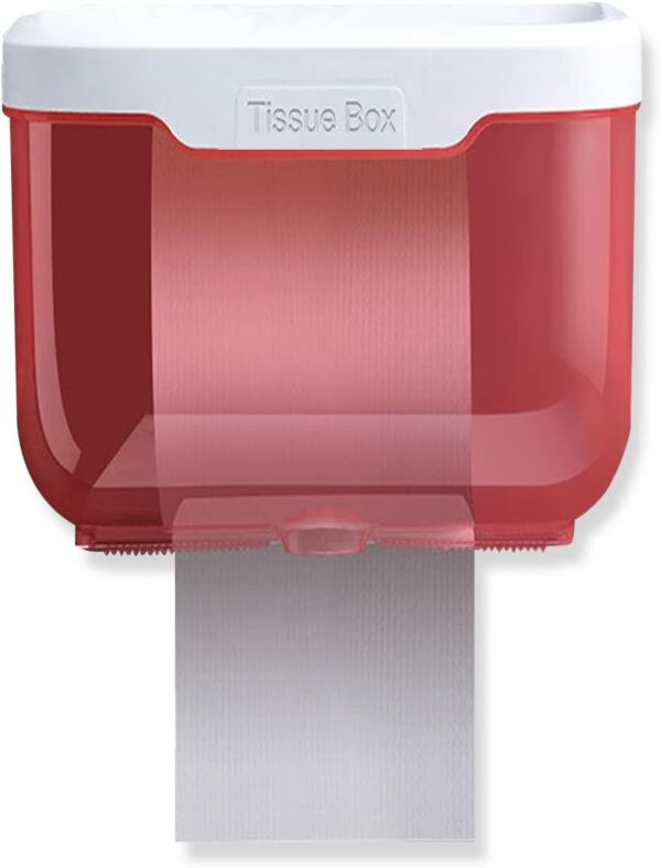 2-in-1 Bathroom Tissue Dispenser & Phone Holder (Self-Adhesive, Waterproof) - Image 4