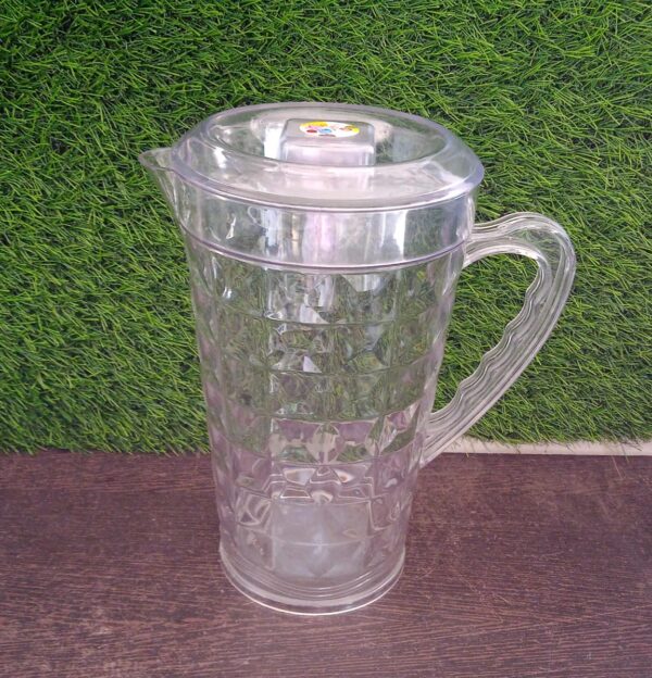 Mocktail Pet Jug  Plastic Jug With lid, Drinking Beverage Jag, Transparent Tableware  Reusable BPA Free, Plastic Water jug for Home use, Perfect for Home, Restaurants - Image 8