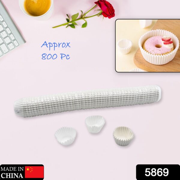 Muffin Cases Paper Mini Paper Cupcake Liners 1 inches Baking Cups Wrapper Muffin Paper Cups for Holiday, Baby Shower, Birthday Party, Weddings (Approx 800pc Set) - Image 2