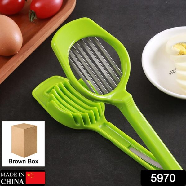 Multipurpose Slicer with Seven Blades, Egg Slicers Stainless Slicer, Strawberry, Tomato, Kiwi, Fruit Cutter, Divider Separator - Image 3