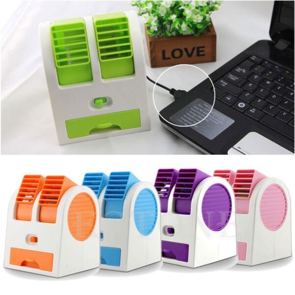 Dual Bladeless Mini Air Conditioner - Image 6