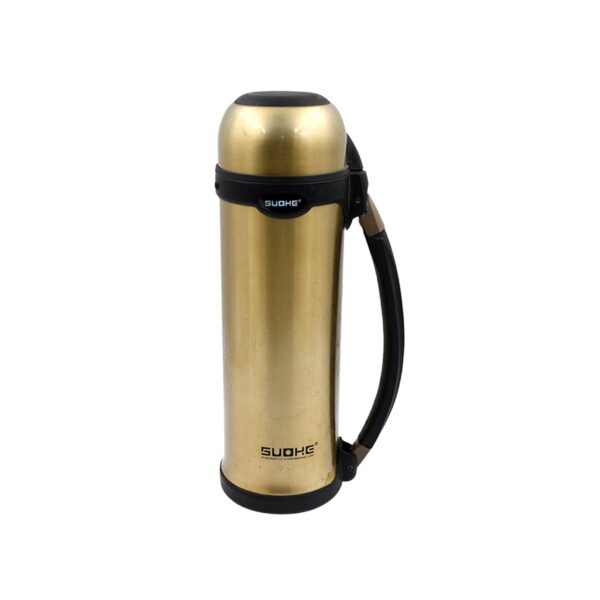 STAINLESS STEEL THERMOS WATER BOTTLE | 24 HOURS HOT AND COLD | EASY TO CARRY | RUST & LEAK PROOF | TEA | COFFEE | OFFICE| GYM | HOME | KITCHEN - Image 4