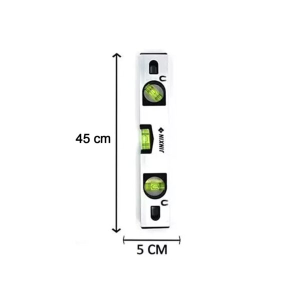 Spirit Level Carpenter's Level Magnetic Carpenter's Level  Overhead Viewing Slot for Levelling, Furniture & Construction - Image 7