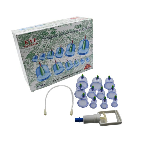 Suction Cups with Vacuum Pump, Suction Cup Set, Full Body Suction Cups, Acupuncture Suction Cups, Suction Cups for Therapy Suction and Body Massage, Deep Tissues, Muscle Relaxers 12 in 1 - Image 4