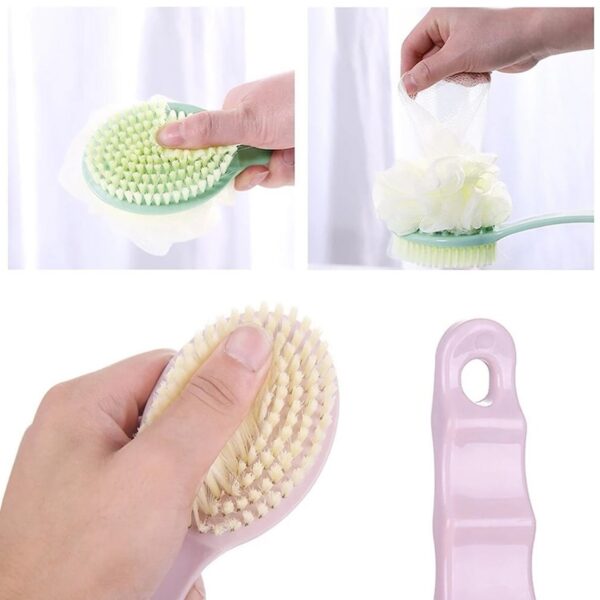 2in1 Bath Brush With Long Handle - Image 6