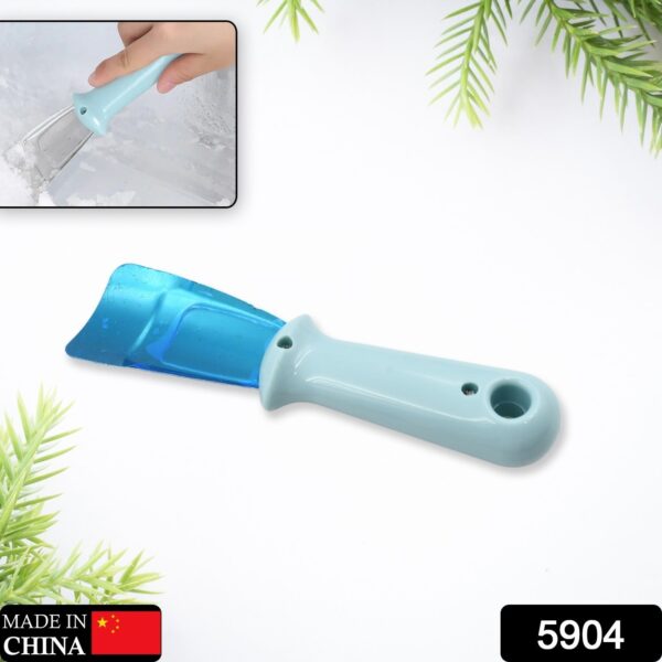 ice Remover Scoop, Non Slip Ergonomic Design Compact Size Freezer Shovel Anti Rust for Refrigerator (1Pc) - Image 3