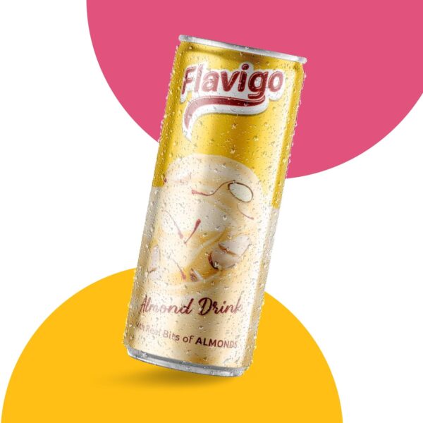 Flavigo Almond Drink Ice Cream Milkshake (200Ml) | Ice cream shakes - Image 4