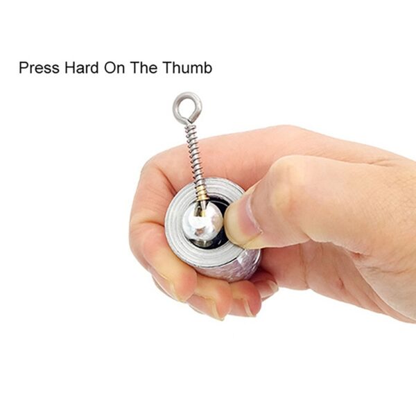Magic Toy Metal High Elasticity Steel Silver Appearing Cane Magic Toy Magic Steel - Image 5