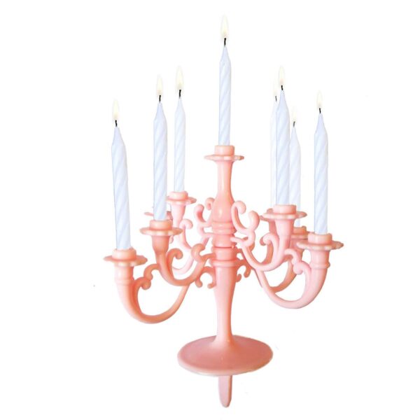 Luxury Birthday Candle Set | Elegant Cake Toppers & Holders for Parties and Proposals - Image 4