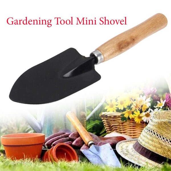 Hand Digging Trowel (Steel, Black) - Image 3