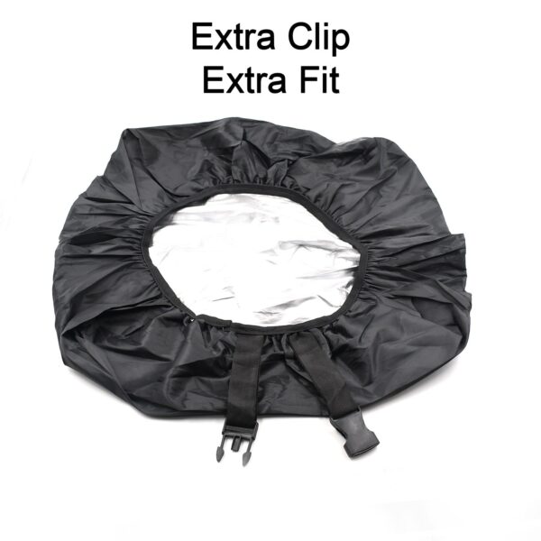 Heavy Waterproof Nylon Rain Cover/Dust Cover - Elastic Adjustable for Laptop Bags and Backpacks, School Bag Waterproof Cover, Dust Proof, Backpack, Laptop Bag Cover (1Pc) - Image 4