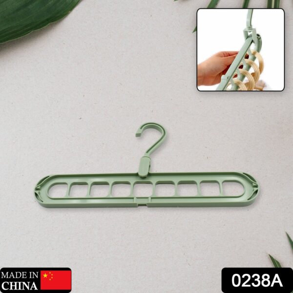 HOLE PLASTIC HANGER HANGING HOOK INDOOR WARDROBE CLOTHES ORGANIZATION STORAGE BALCONY WINDOWSILL SUIT RACKS - Image 2
