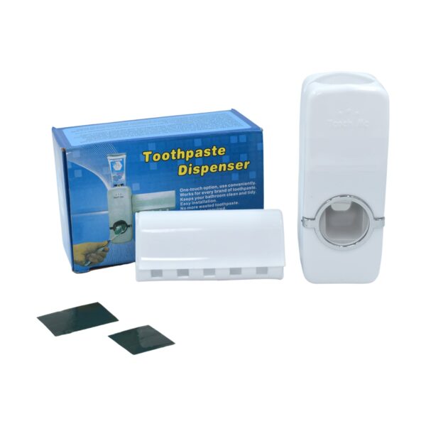 Toothpaste Dispenser & Tooth Brush Holder - Image 2