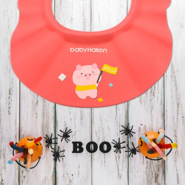 Tear-Free Bath Time: Adjustable Baby Shower Cap (Protects Eyes & Ears) - Image 4