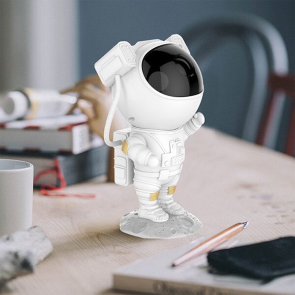 Robot Sky Space Stars Light Astronaut Galaxy Projector, Night lamp, Bedroom, Kids, Projector, Remote Control, Star Projector Will Take Children's to Explore The Vast Starry Sky for Adults, raksha bandhan, Diwali Gift - Image 3