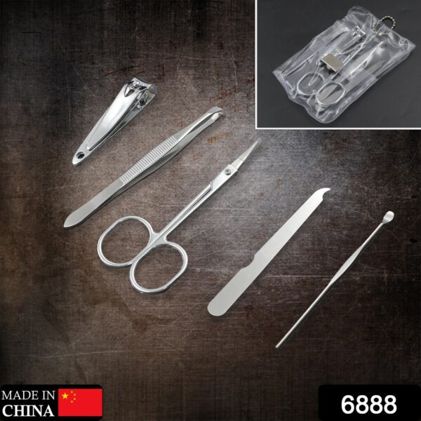 Professional Nail Clippers Kit - 5 Piece Manicure Set, Top Grade Stainless Steel Grooming Kit for Travel & Home - Image 2