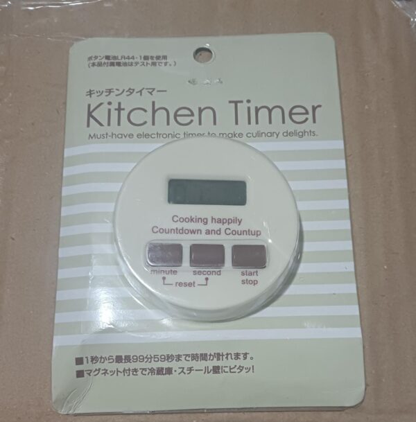 DIGITAL KITCHEN TIMER WITH ALARM | STOP WATCH TIMER FOR KITCHEN | KITCHEN TIMER WITH MAGNETIC STAND |TIMER CLOCK FOR STUDY - Image 5