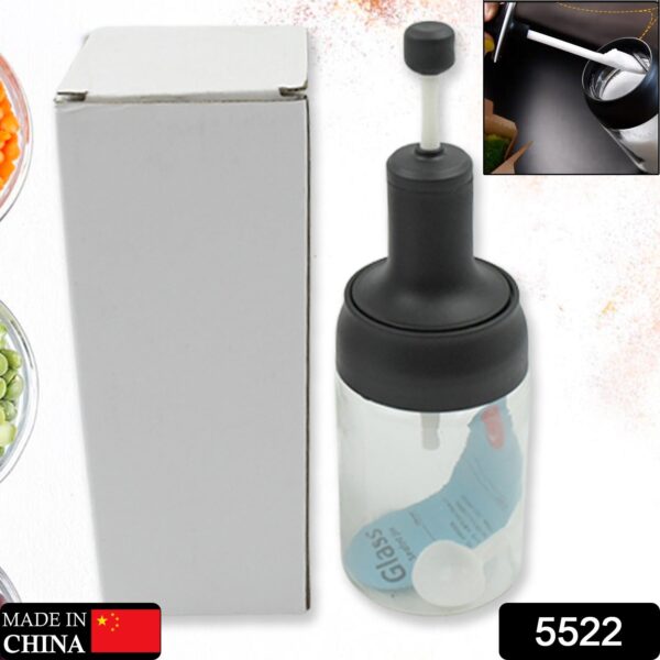 All-in-One Seasoning Jar: Heat-Resistant Glass with Spoon (1 Pc) - Image 2