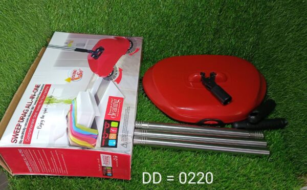 Sweeper Floor Dust Cleaning Mop Broom with Dustpan 360 Rotary - Image 8