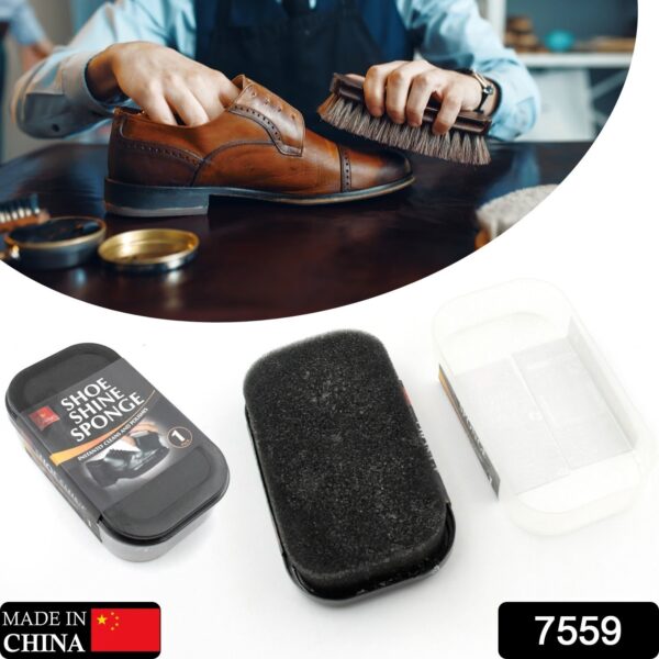 Shoe Shiner and Shoe Polish For All Colours Leather Shoes, Formal Shoes, Oxford Shoes & Dress Shoes (1 Pc) - Image 2
