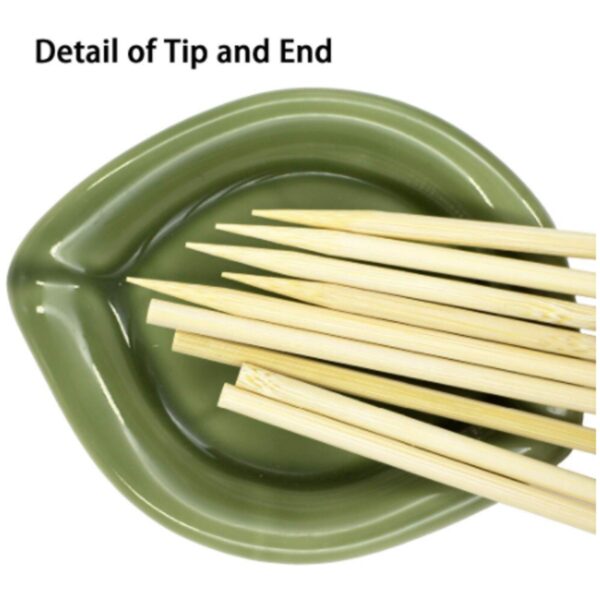 Natural Bamboo Wooden Skewers / BBQ Sticks for Barbeque and Grilling - Image 5