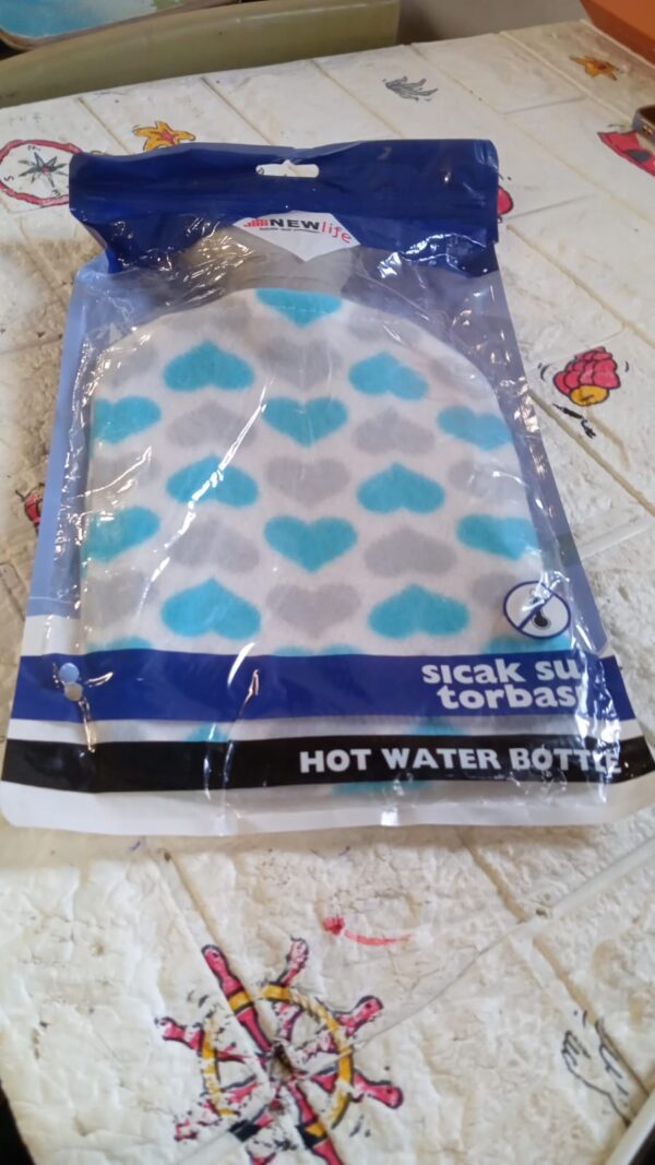 Hot Water Bag With Cover For Pain Relief, Neck, Shoulder Pain and Hand, Feet Warmer, Menstrual Cramps, Hot and Cold Therapy Leak Proof (1 Pc) - Image 9