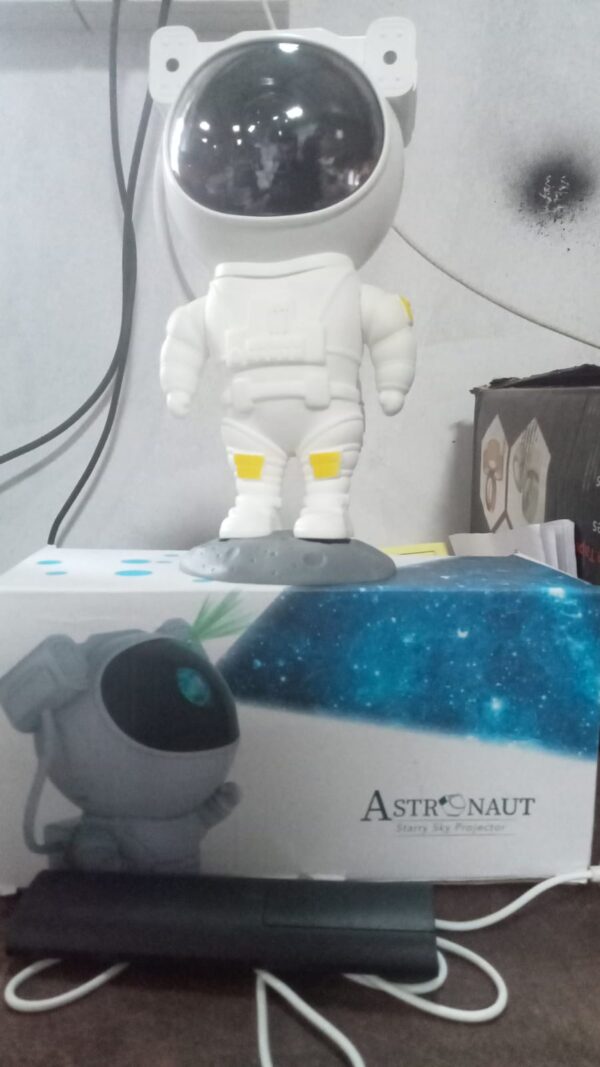 Robot Sky Space Stars Light Astronaut Galaxy Projector, Night lamp, Bedroom, Kids, Projector, Remote Control, Star Projector Will Take Children's to Explore The Vast Starry Sky for Adults, raksha bandhan, Diwali Gift - Image 9