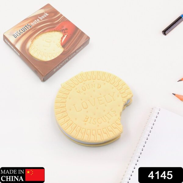 Round Biscuits Diary Notebooks Original Biscuits  Smell  Writing Practice Book Early Learning Copybook Premium Biscuits  Book ( 1Pc Book ) - Image 2