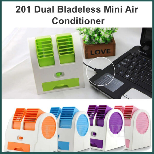 Dual Bladeless Mini Air Conditioner - Image 4
