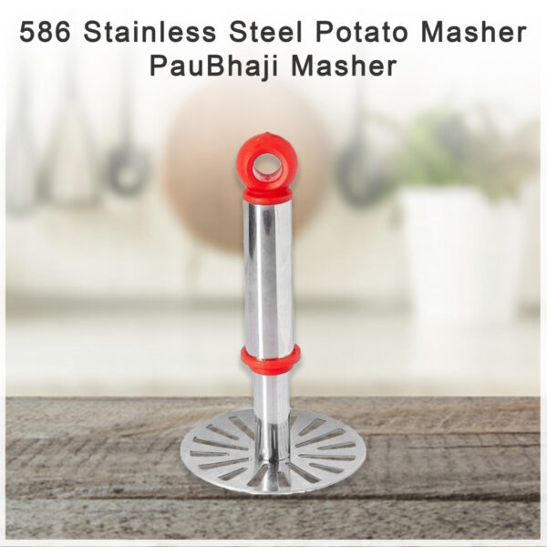 Stainless Steel Potato Masher, PauBhaji Masher - Image 3