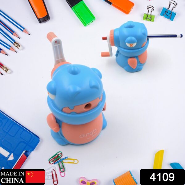 Sharpener for Pencil with Removable Tray Hardiness Steel Cutter, Kids Teddy Shaped Pencil Sharpener Machine, Birthday Return Gift Stationary Gifts - Image 2