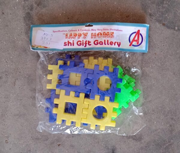 Multi-Color Educational Building Blocks Set for Kids Aged 3-12 - 4 Pc & 12 Pc Options, Perfect Gift for Boys and Girls - Image 6