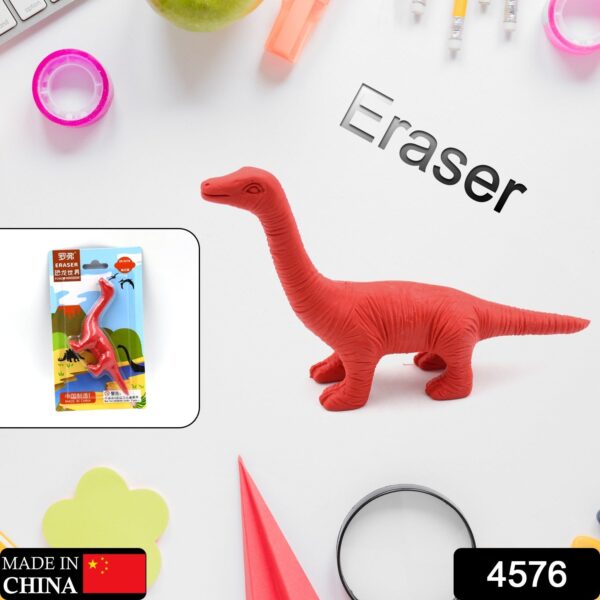Dinosaur Shaped Erasers Animal Erasers for Kids, Dinosaur Erasers Puzzle 3D Eraser, Mini Eraser Dinosaur Toys, Desk Pets for Students Classroom Prizes Class Rewards Party Favors - Image 2