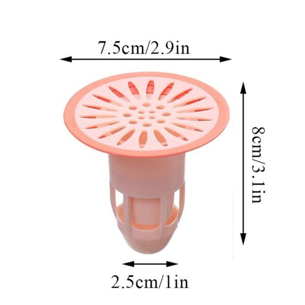 Deodorant Floor Drain Core Silicone Drain Stopper Insectproof Anti-Odor Hair Trap Plug Trap for Kitchen Bathroom Toilet - Image 3