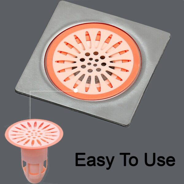 Deodorant Floor Drain Core Silicone Drain Stopper Insectproof Anti-Odor Hair Trap Plug Trap for Kitchen Bathroom Toilet - Image 5