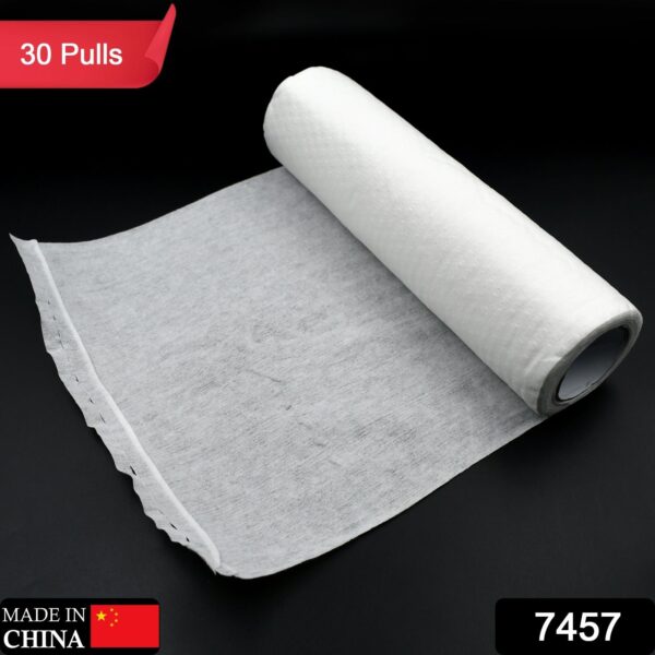 Kitchen Printed Tissue Roll Non-stick Oil Absorbing Paper Roll Kitchen Special Paper Towel Wipe Paper Cloth Cleaning Cloth 30 sheets - Image 2