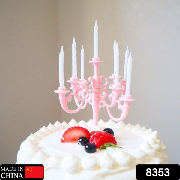 Luxury Birthday Candle Set | Elegant Cake Toppers & Holders for Parties and Proposals - Image 2