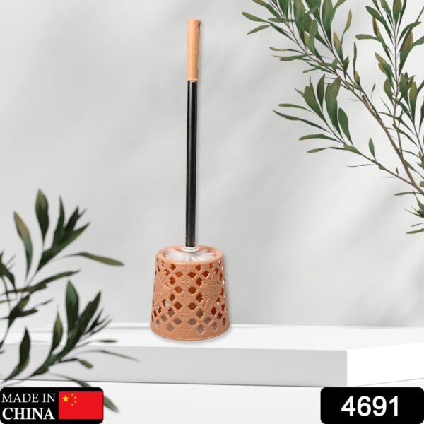 Toilet Brushes / Toilet Holders Toilet Brush Set Toilet  Cleaning Brush Household with Base Wash Toilet Brush No Dead Angle Cleaning Set Household Cleaning Tools - Image 2