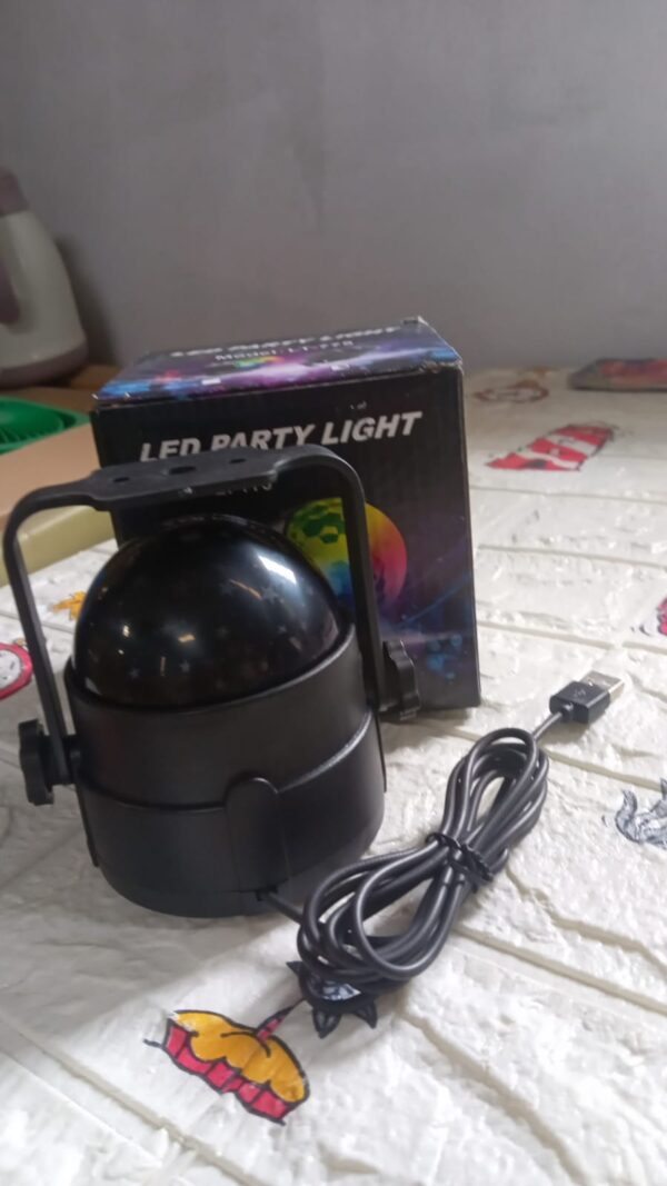 DJ Light Party Disco Light for Home Party, Led Disco Ball Colors Pattern & Modes Dancing Light for Room Rotating Bulb Magic Lights for Diwali, Wedding Holiday Party, Party Gift Kids Birthday - Image 7