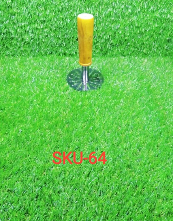 Stainless Steel Potato Masher, Pav Bhaji Masher with wooden handle - Image 8
