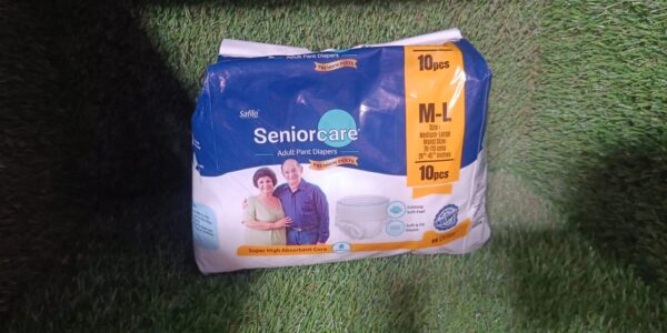 Medium-Large Senior care Adult Pull Up Diaper Pants (Waist Size (70-115 Cm | 28 -45 Inch) Adult Diapers  (Medium-Large M-L10Pc) - Image 7