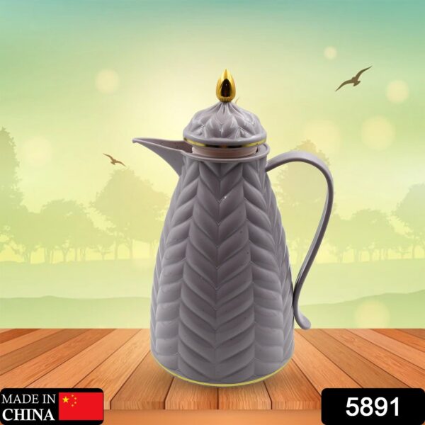 Insulated Tea Kettle Hot and Cold Premium Tea Kettle 1Ltr Kettle | Easy to Carry | Leak Proof | Tea Jug | Coffee Jug | Water Jug | Hot Beverages - Image 2