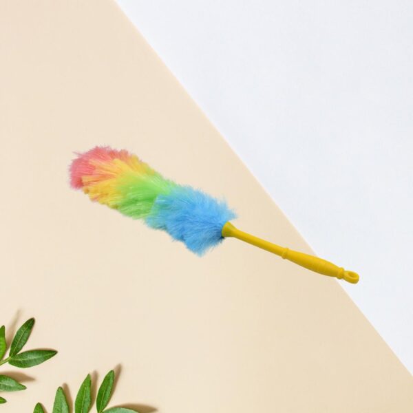 Premium Durable, Light Weight Static Multipurpose Microfiber Feather Duster for Household Office Car Dusting Cleaning (1 Pc) - Image 6