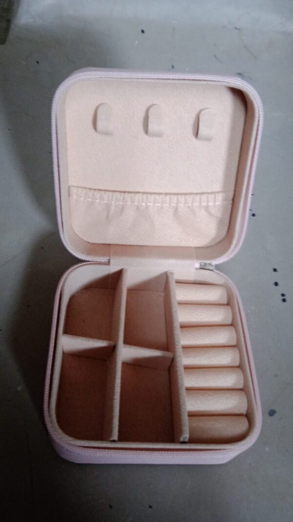 Mini PU Leather jewellery Box for Travel & Storage - Image 12