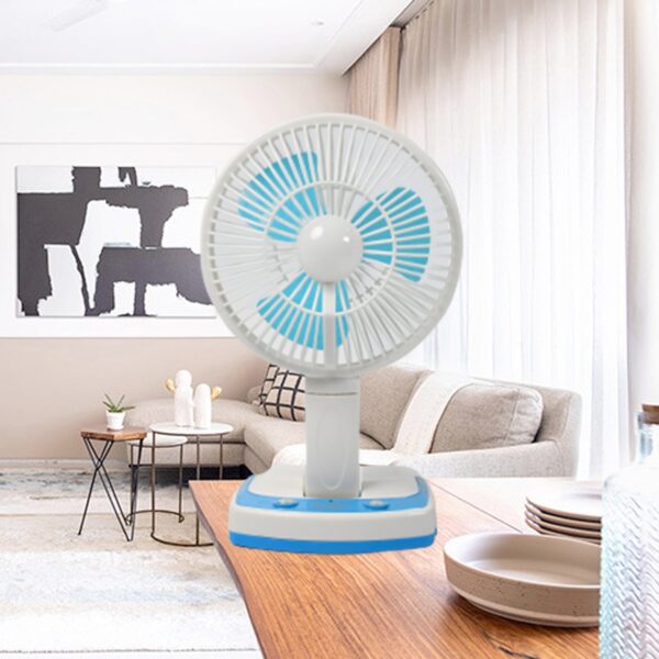 PORTABLE LED LIGHT WITH MINI FAN- YJ 5570 (Battery Not Include) - Image 6