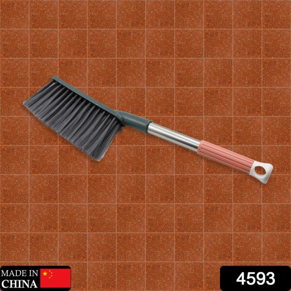 17 inch Stainless Steel Sofa Cleaner Brush, Carpet Cleaning Brushes with Non-Slip Long Handle, Dust Cleaning Brush for Removing Dust from Carpets, Furniture, Car Seats, Sofas - Image 2